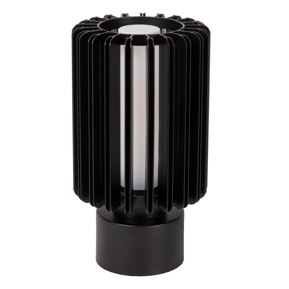 Lucide TafellampLambres Ø 15cm zwart - 45510/01/30